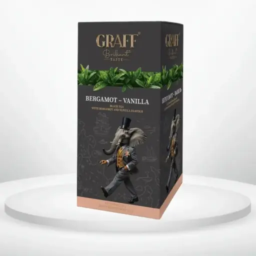 Чай чорний Graff Bergamot-Vanilla 20 пак