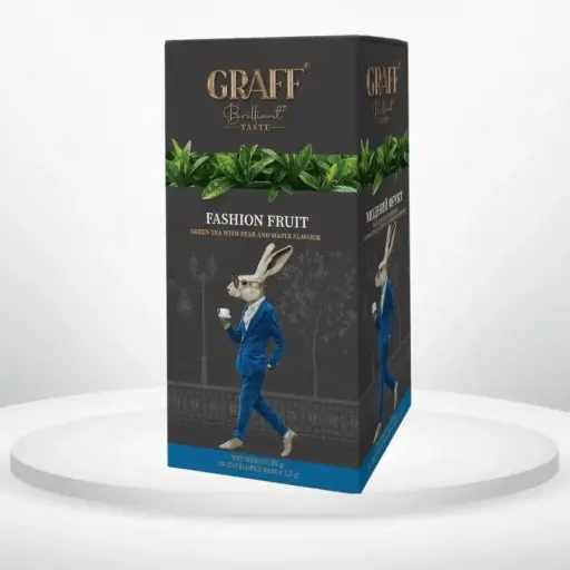 Чай зелений Graff Fashion fruit 20 пак