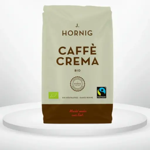 Кава J. Hornig Caffe Crema Bio зерна 1 кг