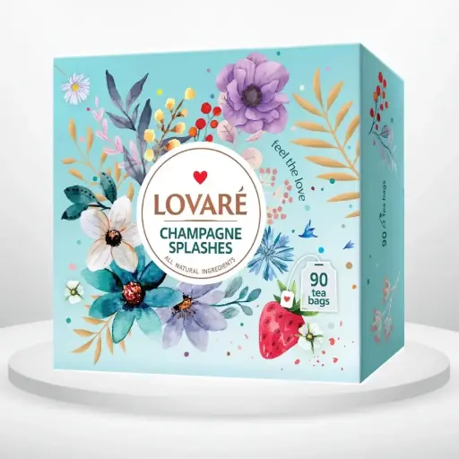 Ловаре Бризки шампанського подарункова 90 пакетиків