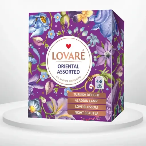Чай чорний Lovare Oriental Асорті 32 пак.