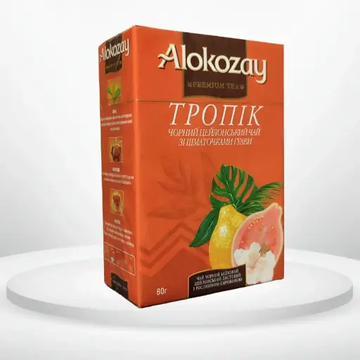 Чай Alokozay Тропік 80 г чорний