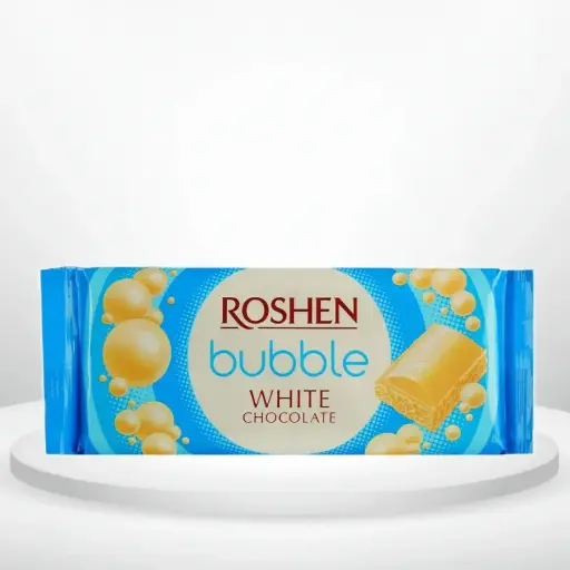 Шоколад Roshen білий пористий 80 г