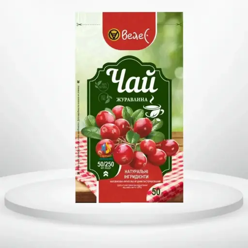 Розчинний чай Велес Журавлина 50 г