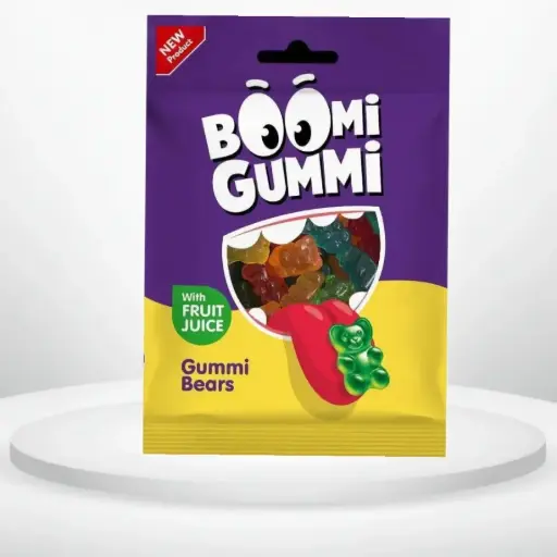Цукерки желейні Boomi Gummi Fruits 70 г в асортименті