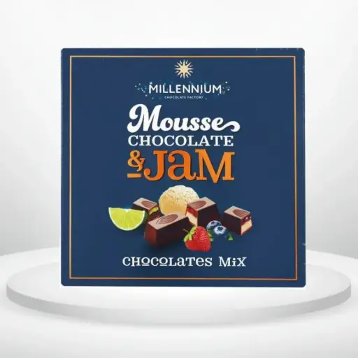 Цукерки шоколадні Millennium Mousse асорті 180 г