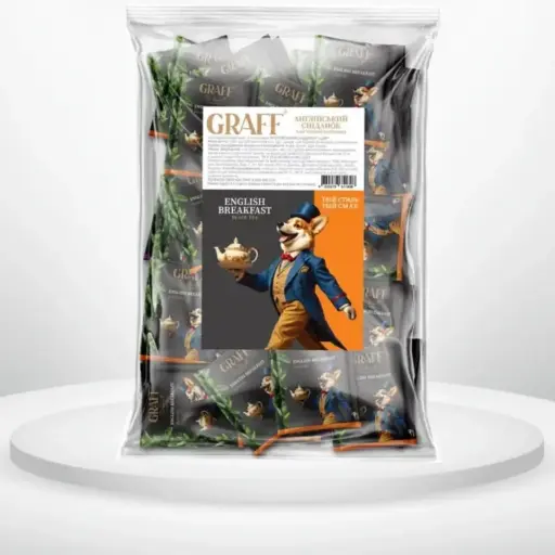Чай чорний Graff Англійський сніданок 50 пак