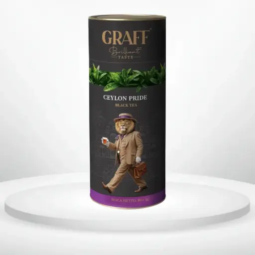 Чай чорний Graff Ceylon pride тубус 80 г