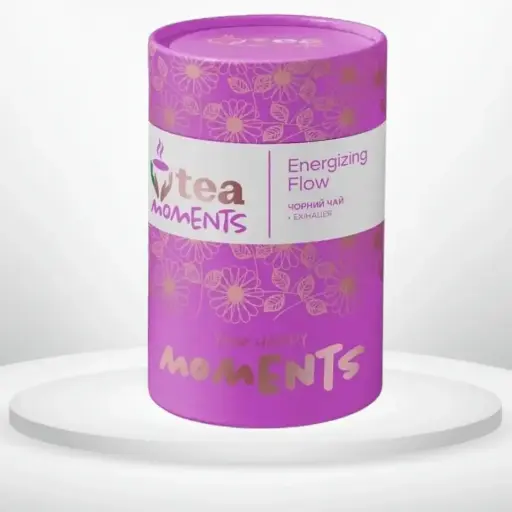 Чай чорний Tea Moments Energizing Flow ехінацея тубус 70 г