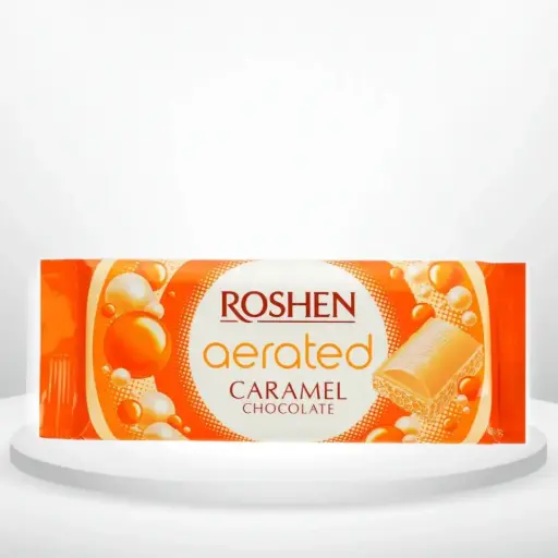 Шоколад Roshen пористий карамельний 80 г