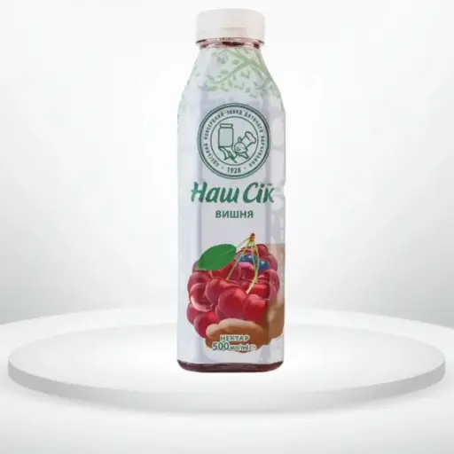 Наш Сік в асортименті 500 мл пластикова пляшка 