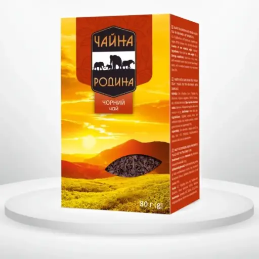 Чай чорний листовий Чайна родина 80 грам