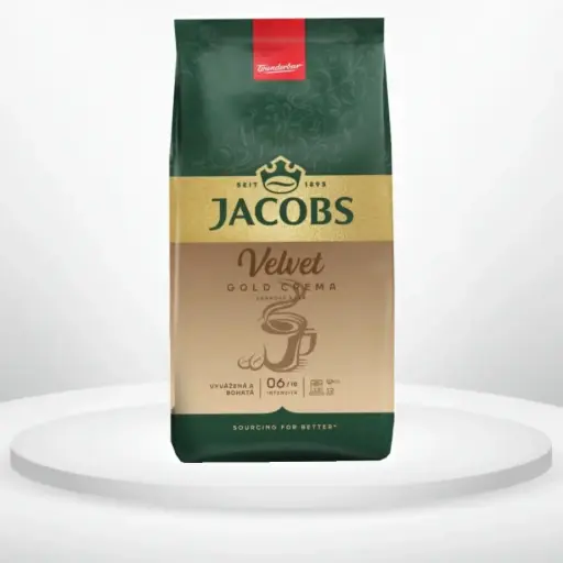  Кава в зернах Jacobs Velvet Gold Crema 1 кг